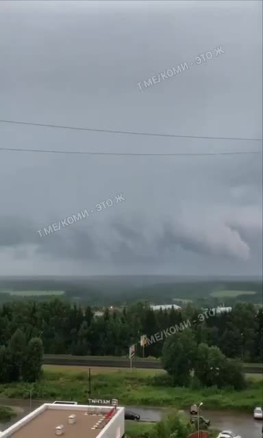Lightening blasts electric wires
