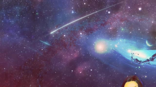FLOATING IN SPACE
