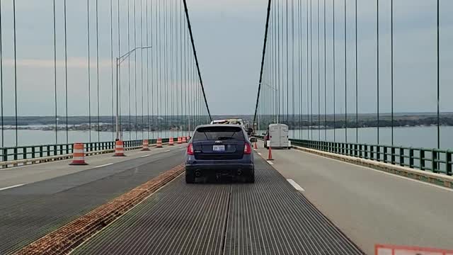 Traveling over 75 MI Bridge