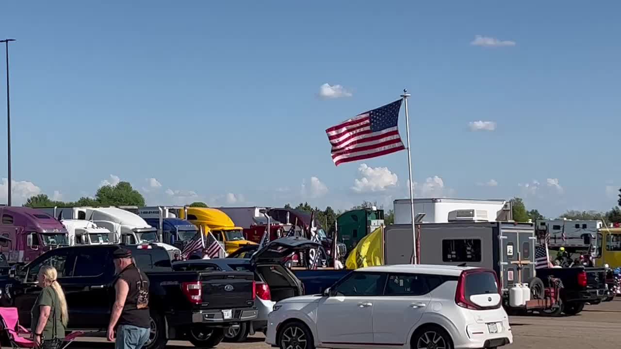 Live - The Peoples Convoy - Hagerstown - Morning Meeting - Convoy