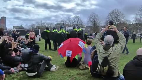 Demonstratie Malieveld 14-3-2021