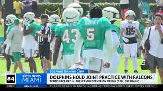 Dolphins hold joint practice with Falcons | Miami Dolphins