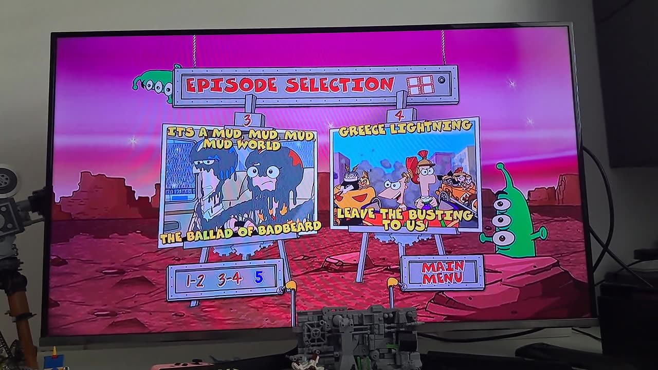 Phineas and Ferb: The Daze of Summer (2009) - DVD Menu Walkthrough