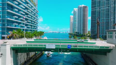 Miami, Florida 8K Video ULTRA HD 120 FPS • The Magic City in Drone