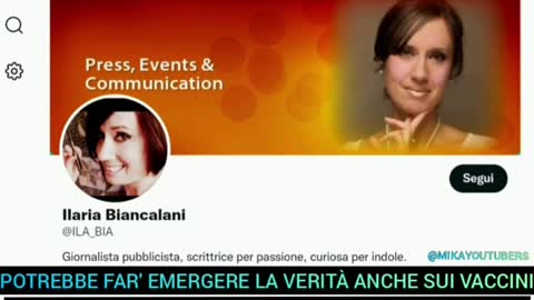 Ilaria Biancalani: “Abbiamo l’ordine di mentire sulla Pandemia e dire che i No Vax sono criminali”