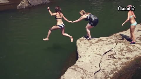 Jump into Water #exiting #viral #jump
