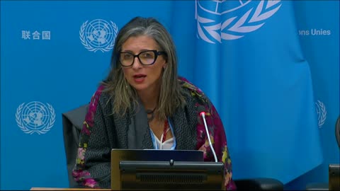 Francesca Albanese, UN Special Rapporteur on the Occupied Palestinian Territory, meets the press