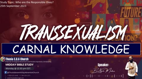 Transsexualism Carnal Knowledge