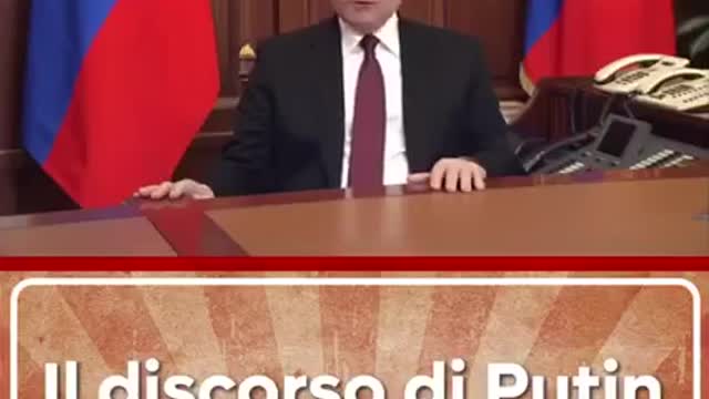 Discorso di Putin