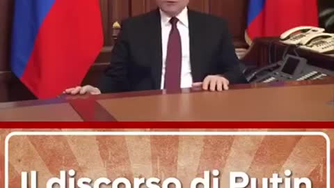 Discorso di Putin