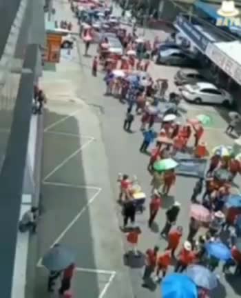 Panama now rising up. The revolution won't be televised.