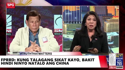 FPRRD: Kung talagang sikat kayo, Bakit hindi ninyo natalo ang China.
