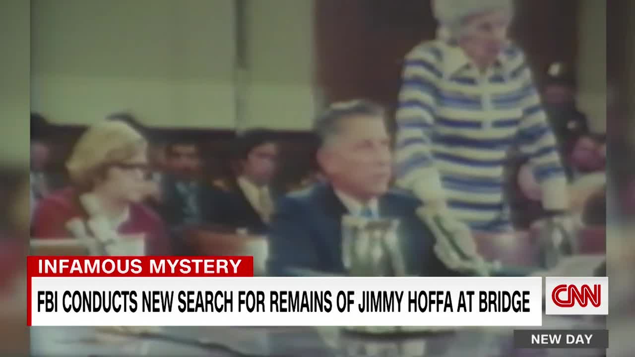 New FBI search in Jimmy Hoffa mystery