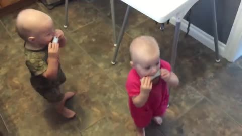 Twins Baby Video | Funny | Comedy | Enjoy | Fails