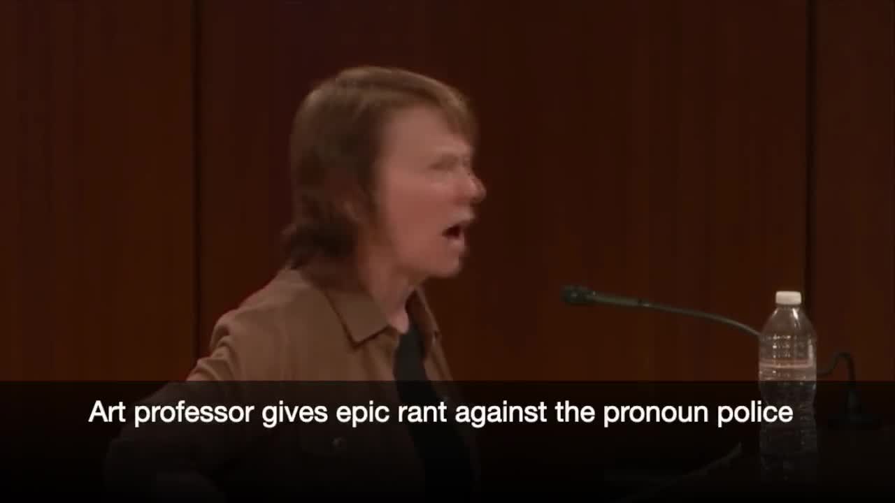 DEFUND THE PRONOUN POLICE: Teacher Goes on Epic Rant, Blasts 'Sniveling' Pronoun Maniacs