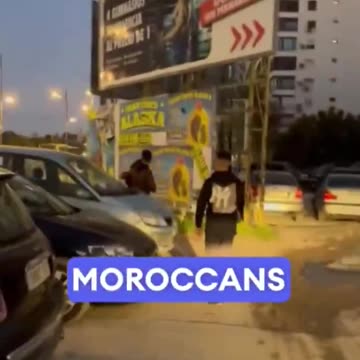 In free public car parks in Spain you are intimidated by fake Moroccan asylum