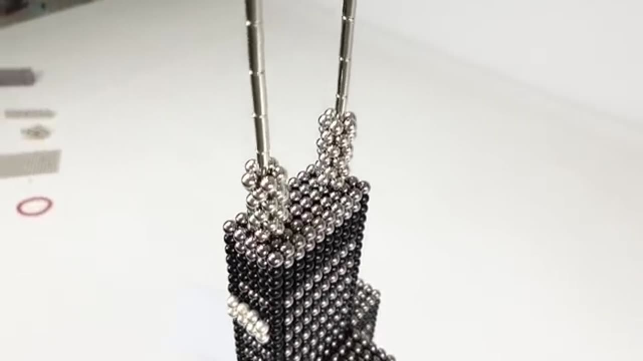 20000 Magnetic Balls to Build The Willis Tower | Magnetic Games