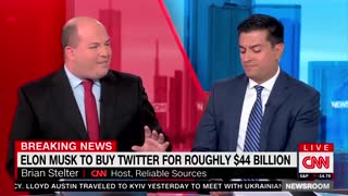 Brian Stelter Worries that Twitter Will Become Chaz