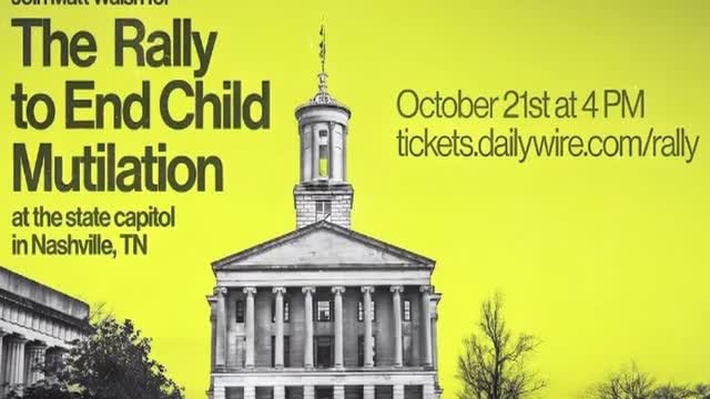 Matt Walsh, The Rally to End Child Mutilation (Mike Huckabee)