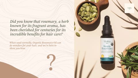 Melita Organics: Your Secret to Gorgeous Hair with Organic Rosemary Oil