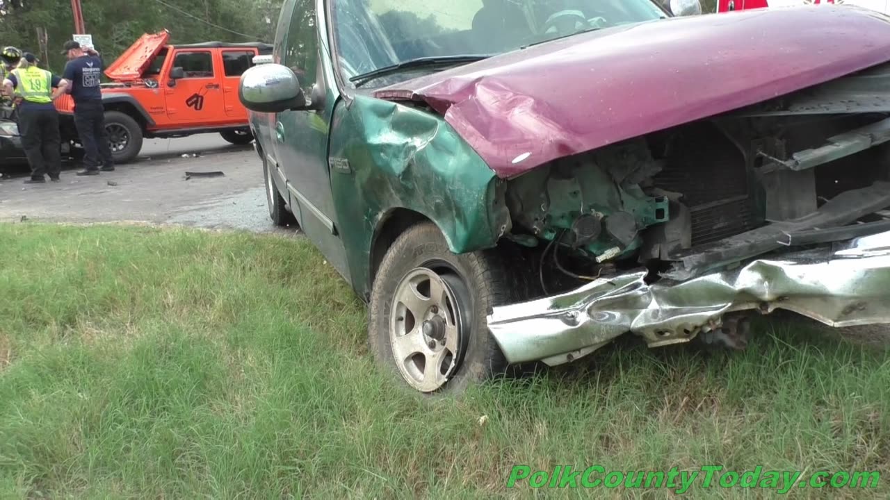 3 VEHICLE CLUSTER WRECK, BLANCHARD TEXAS, 09/04/24...