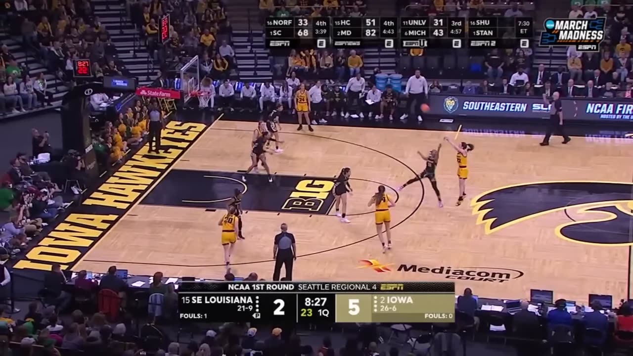 Caitlin Clark Dropping Deep Threes Compilation