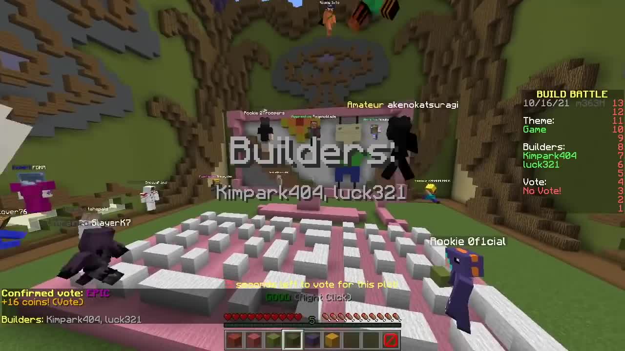 SQUID GAME !!! (Minecraft Build Battle)