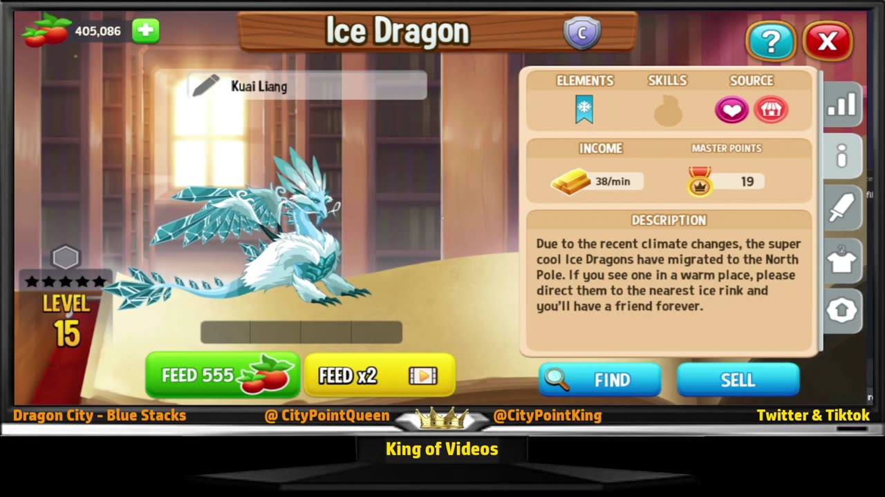 Dragon City - Ice Dragon