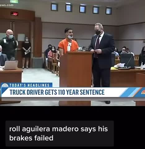 Truck driver get 110 year sentence
