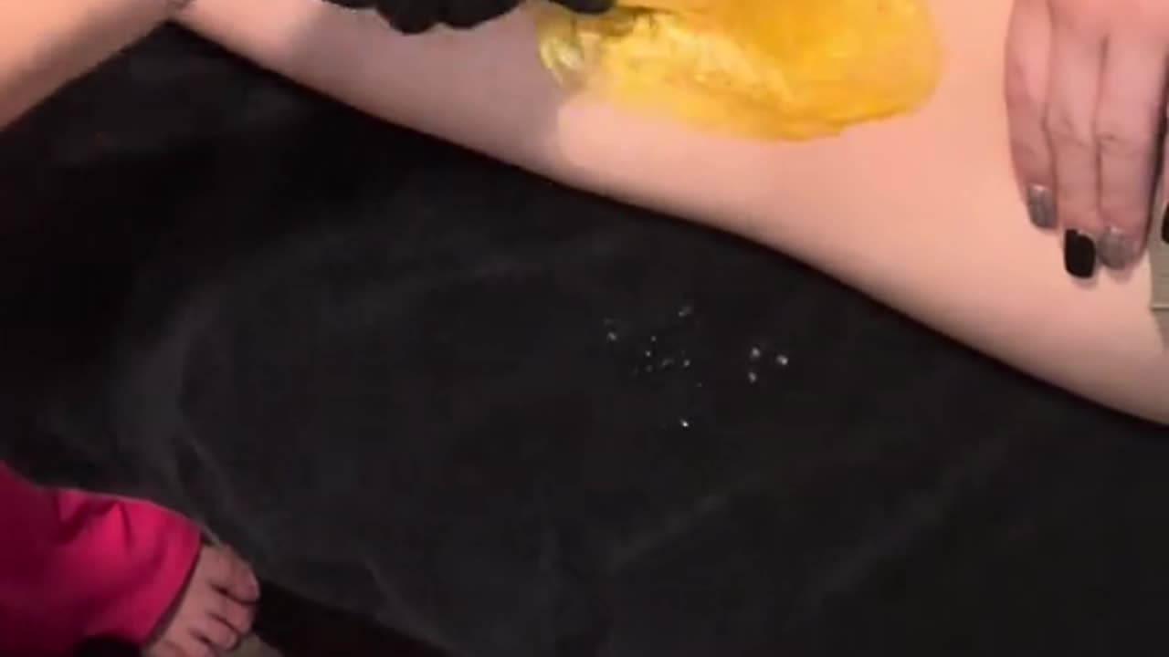 Underarm Waxing Tutorial with Sexy Smooth Golden Allure Hard Wax by @bodybynicole2025