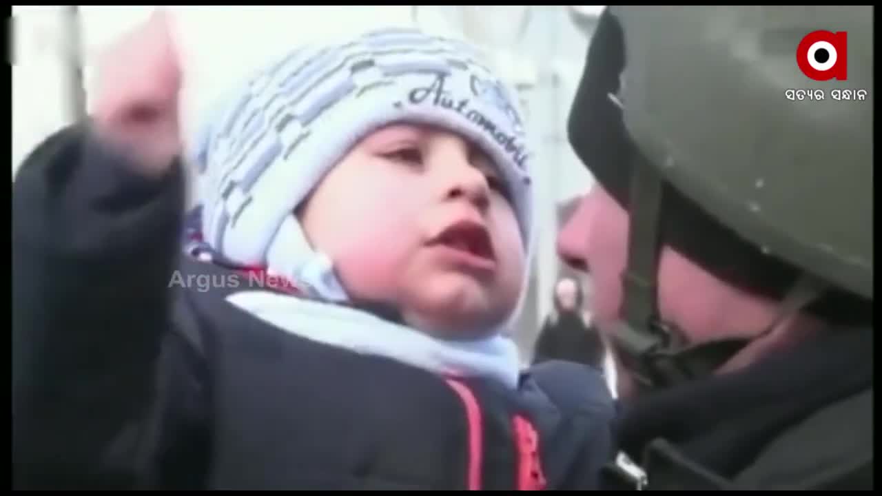 Viral video | Heartbreaking clip, Ukrainian child bids tearful farewell to his soldier father