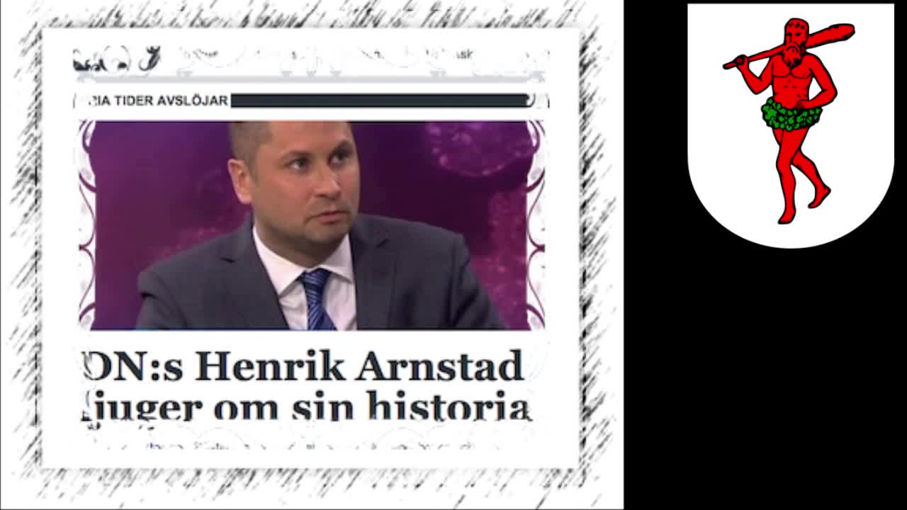 Lögn-historikern Henrik Arnstad blir vansinnig