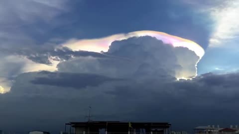 Colorful clouds