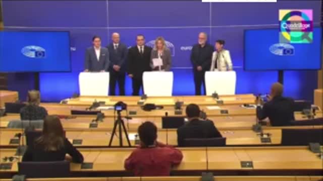 SCOOP !!! LORS D' UNE CONFÉRENCE DES DÉPUTÉS EUROPÉENS BALANCENT TOUT !!!