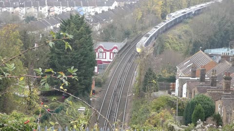 Thameslink & Javelin Passing Each Other, Medway Towns UK 2020