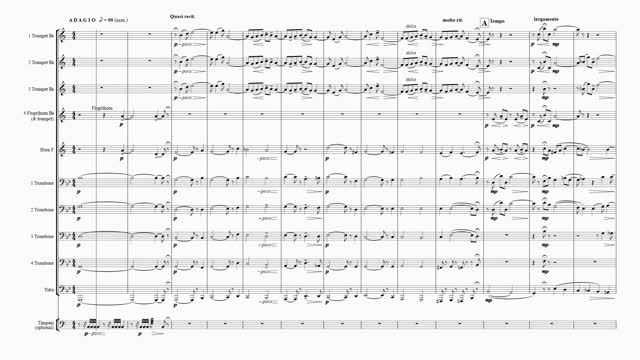 Sospiri for Orchestral brass (Edward Elgar)