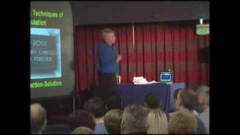 David Icke: problem, reaction, solution (lecture)