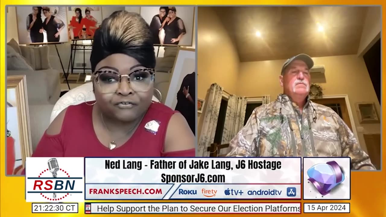 QTeam_Ned Lang Talks Inhumane Conditions of J6 Hostage W- Attorney Joseph McBride - 4-15-2024