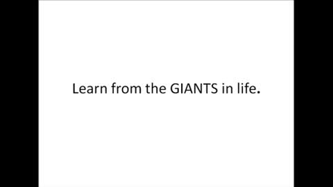 Learn from the Giants