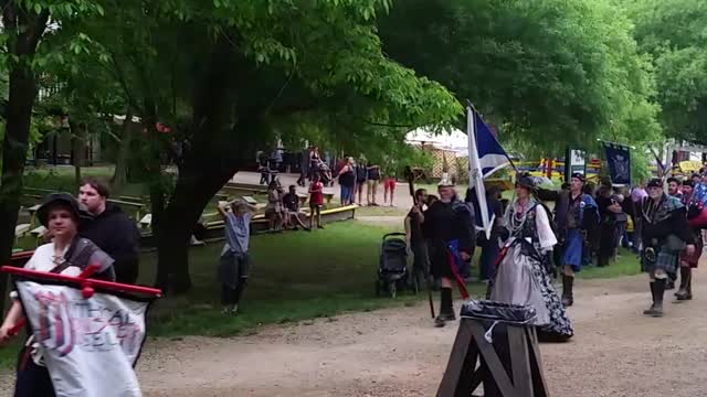 Scots Marching Scarborough Faire