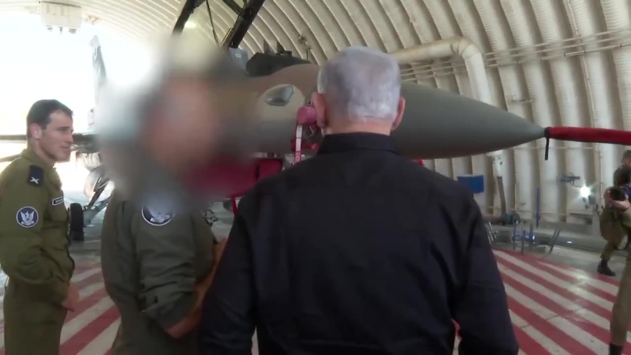 Prime Minister Benjamin Netanyahu at the Ramat David Air Force Base: "The Air