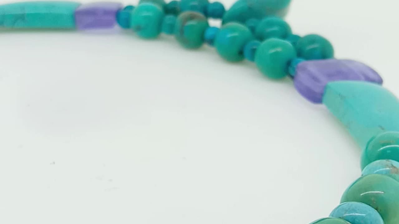 Natural turquoise bead jasper beads and fluorite fluorspar gemstone handmade jewelry