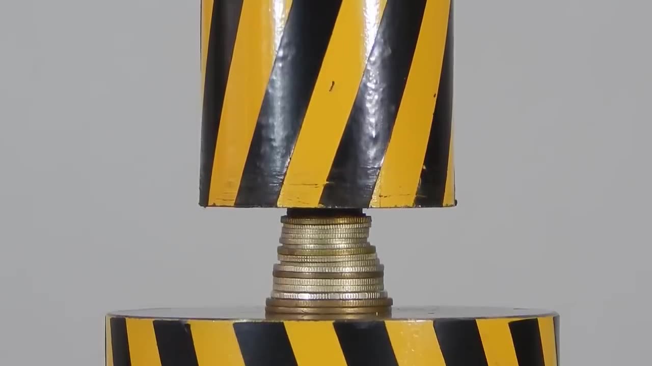 HYDRAULIC PRESS VS COINS | HQ