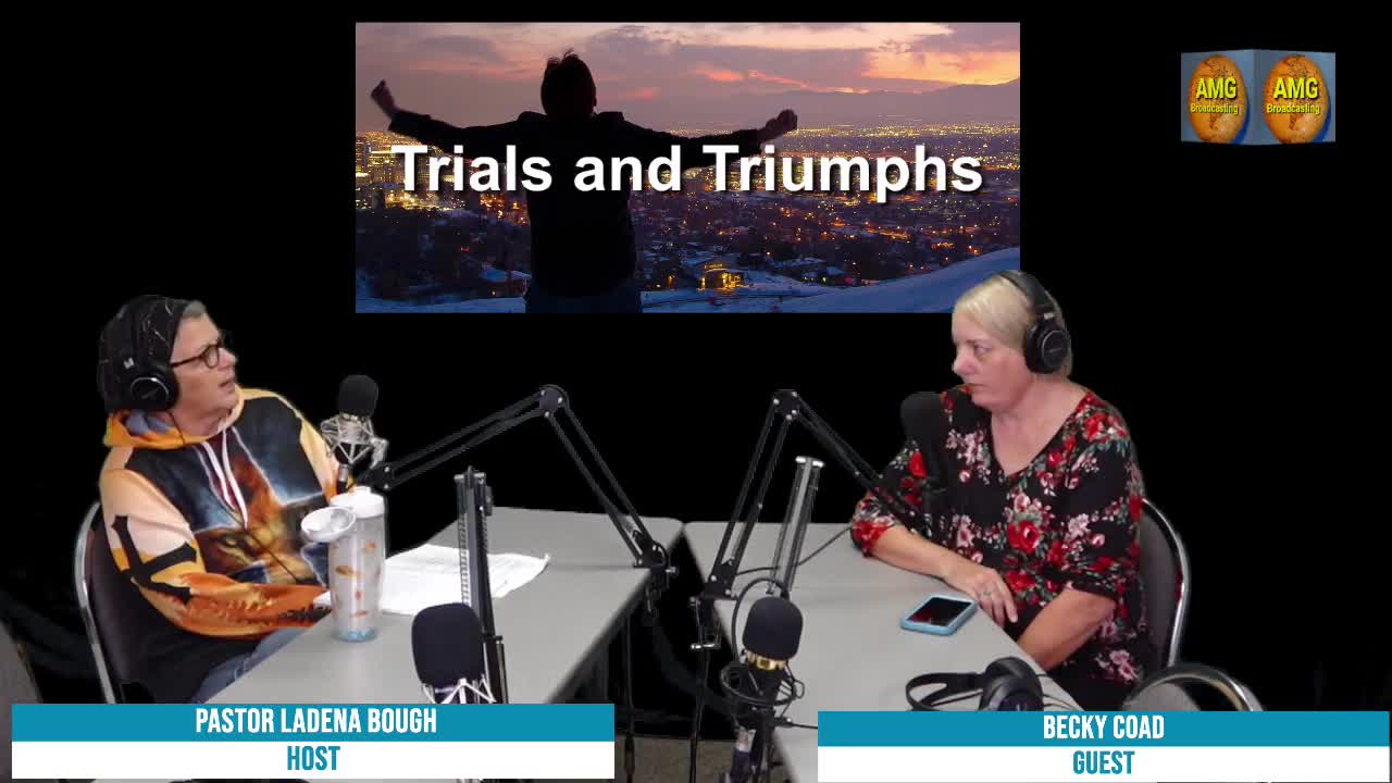 "Trials & Triumphs, Becky Coad," host Ladena Bough