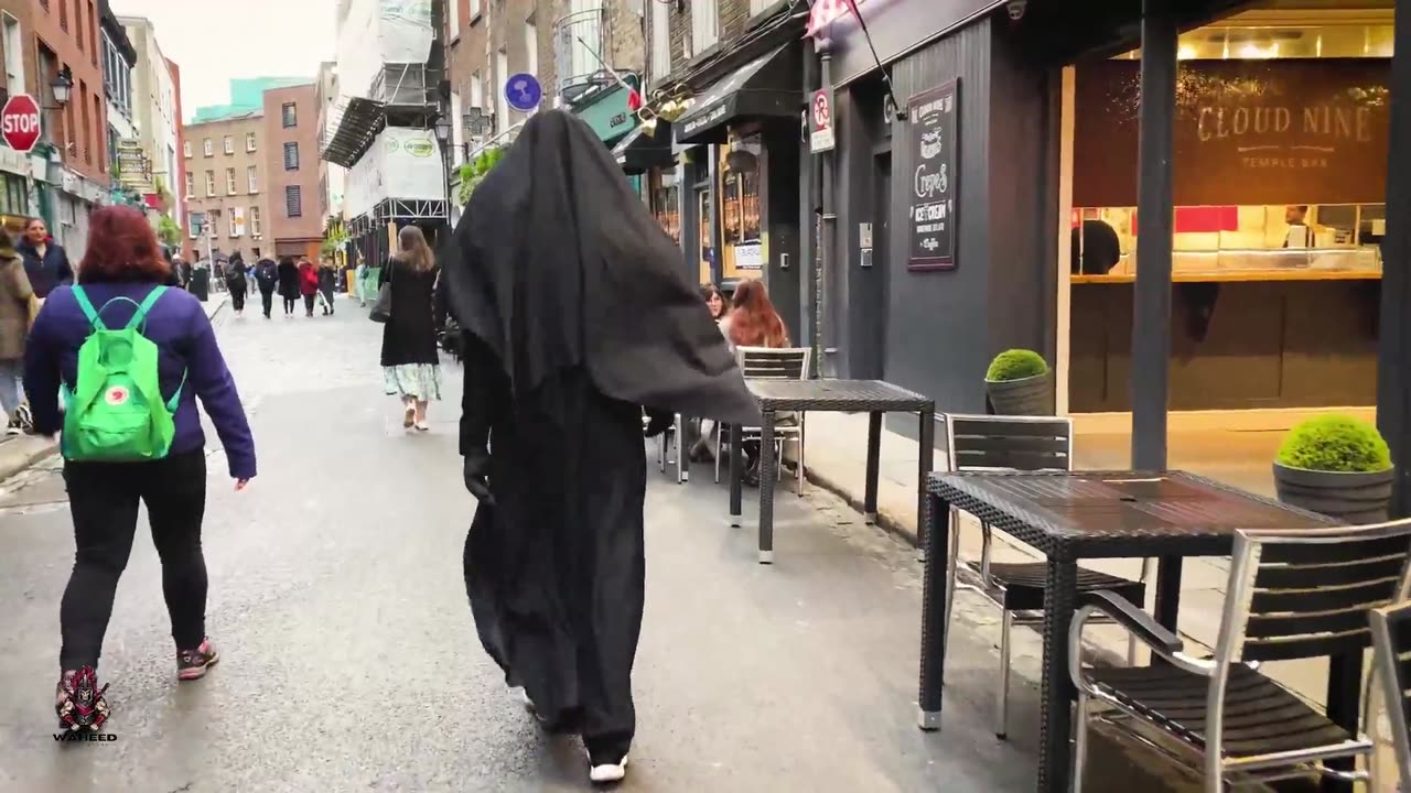 The ScaryNun Prank She has no Idea what's behind Her