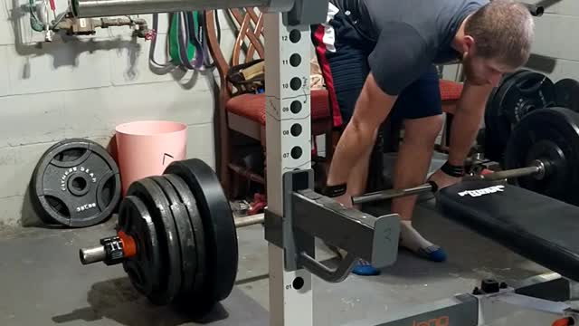 455 x 1 rep deadlift pretty easy b
