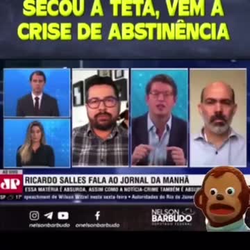 Ricardo Salles escancara: os desinformantes estão desesperados em síndrome de abstinência