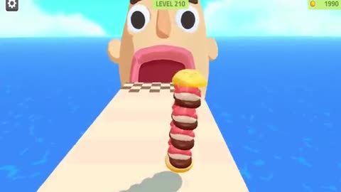 Sandwich Runner - Gameplay Walkthrough - All Levels (IOS, Android)
