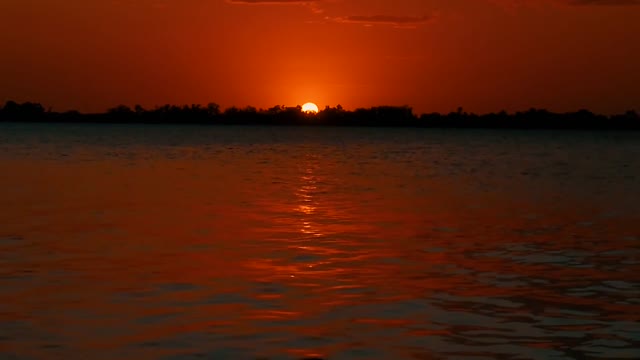 Sunset sun warm summer