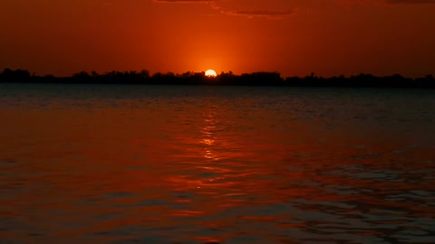 Sunset sun warm summer